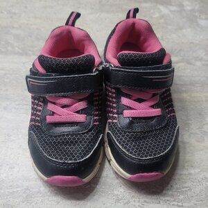 #323 FREE w Purchase Kids sz 8 Pink Black Running Shoe